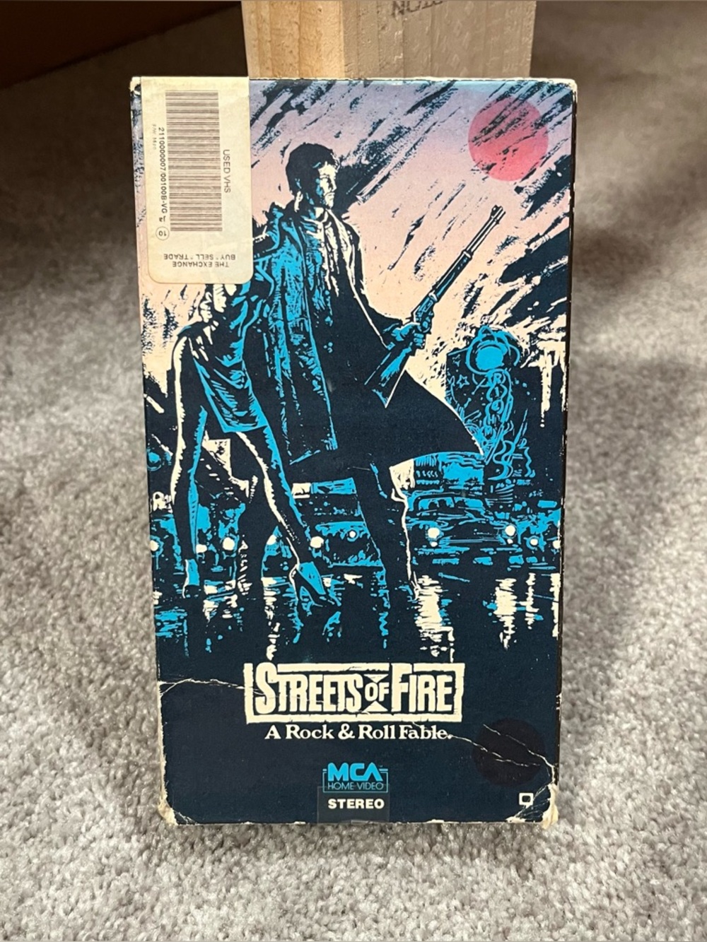Streets Of Fire A Rock & Roll Fable RARE MCA 1st Edition 1984 VHS 80s Tested
